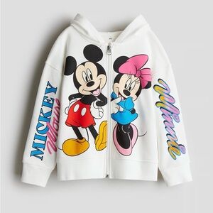 Toddler Mickey Mouse Hooded Jacket - 5T/6 (4-6YRS)